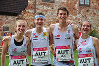 v.l. Ylvi Kastner, Robert Merl, Jannis Bonek, Ursula Kadan